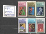 Albânia 1973 selos "500 Anos Nascimento Nicolau Copérnico", série completa, mint com protetores