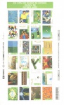 Brasil 1998 selos em folha "Copa do Mundo de Futebol", completa, mint. Todos os selos emitidos na série com numeração do RHM C-2113 a C-2124. Valor de catálogo acima de $ 160,00
