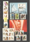 Ano completo com todos os selos comemorativos e blocos emitidos no ano de 1980 qualidade: mint ano disponível: 1980 - 49 Selos + 3 blocos