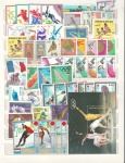 Selos Temáticos Jogos Olímpicos 50 selos + bloco, universais sem repetições. Qualidade conforme fotos.