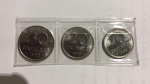 Set moedas de 10, 20 e 50 cruzeiro 1986 - estado conforme foto.