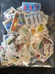 Lote de 1.000 selos diversos da Alemanha, carimbados e novos, conforme imagem
