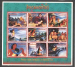Guiana - Bloco de selos Pocahontas Disney ano 200 - Mint