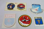 Militaria - Lote com 06 Adesivos Militares relacionados a aviação.