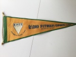 MILITARIA - Flâmula da RADIO PATRULHA de São Paulo.