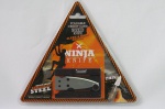 Canivete NINJA KNIFE - Novo, na embalagem lacrada. Fechado mede 8,5 centímetros. Fabricado na China 