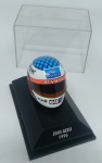 Mini capacete  Jean Alesi  1996  miniatura muito bem conservada - tampa com alguns sinais.