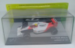 Ayrton Senna McLaren MP 4/6  Germany GP 1991  na cartela  íntegra  item de coleção.