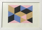 Fiaminghi, `Virtual` - Guache sobre papel medindo 21 x 31 datado de 1959, A.C.I.D