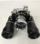 Rara camera binocular TELECA 1950 em perfeitas condições de funcionamento, estado novo filme 16mm fabricação TOKO Japão, lente TELESIGMAR F/4.5 3.5 nº 12923.