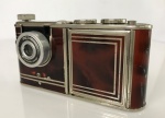 RARA Camera VANITY com Camera PETIE - Subminiatura - GERMANY - 1956 - 16mm - Camera  em porta maquiagem com espelho e porta batom.