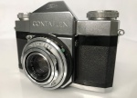 Camera ZEISS IKON CONTAFLEX, SYNCHRO COMPUR TESSAR 2.8 45mm - Fabricação made ca. 1955, in Stuttgart, Germany