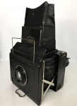 Camera MIROFLEX ZEISS IKON 9x12, 1:4,5 F15cm lente JENA numero 794947, em perfeito estado de funcionamento, lentes limpas e claras
