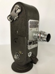 Camera filmadora KEYSTONE 16mm modelo A-7 - F.19 lente em perfeito estado. Acompanha capa de couro, caixa de apresentação e caixa de papelão de fábrica