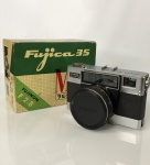 Camera FUJICA 35 AUTOM - estado perfeito 1960 - FUGINOM-R 1:2.8 - F=4,7cm