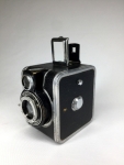 Câmera Fotográfica Ferrania Rondine 1948 - 4x6,5cm - film 120m/m - meniscus F8.8.75m/m