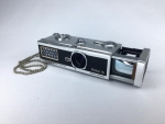 Câmera Fotográfica Rollei 16 - 1963/67 - Subminiature para 12x17 m/m - film 16m/m Tessar F.2.8 25m/m