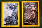 2 antigos exemplares da revista Nathional Geografhic 1983 1984. Bom estado de conservação.