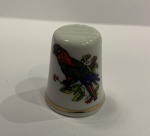 Dedal de coleção em porcelana
