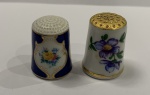Par de Dedais de coleção em porcelana