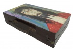 Alberto da Veiga GUIGNARD (1896-1962) - antiquíssima mala de pintura ou tintas,  pintura do mestre Guignard assinado, medindo: 29 cm x 18 cm x 8 cm