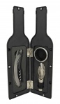 Kit porta vinhos em forma de garrafa, raridade
