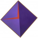 Mauricio Nogueira LIMA (1930-1999) - acrílico s/ tela colado em duratex, "Geométrico", medindo:  52 cm x 52 cm (COLEÇÃO PARTICULAR, ACOMPANHA TRANSFERENCIA DE PROPRIEDADE)
