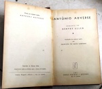 " ANTÔNIO ADVERSE" - Hervey Allen - 1941 - 924 págs - No estado