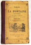 RARO  livro  "LA FONTAINE  " - Maison Alfred Mame Et Fils  - 1926 - Ilustrados por Par K Girardet - Em Francês - 400 págs - No estado