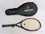 Raquete de Tênis marca Wilson, modelo Hyper Hammer em Carbono com bolsa original. Tensão de 23 a 25kg. Medindo 70cm de comprimento.