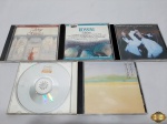 Lote de 5 cds originais, composto de Rossini, Kitaro Oasis, etc.