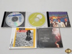 Lote de 5 cds originais, composto de Dick Farney, Flavio Venturini, etc.