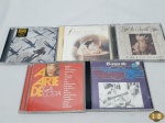 Lote de 5 cds originais, composto de First Love, Gal Costa, etc.