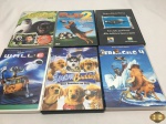 Lote com 6 dvd's originais, composto de  Wall-e, A era do gelo, etc.