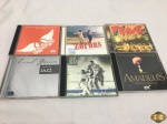 Lote com 6 cds originais, composto de Amadeus, Zorbas, etc.