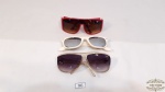 3 oculos de sol femino diversas  marcas