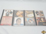 Lote de CD's com títulos nacionais e internacionais. Composto por maravilhosas vozes como: Fabio Jr, Richard Clayderman, Agnaldo Peixoto, etc.