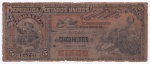 Cédula de 5000 réis de 1890, R 089, autografada