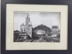 Foto antiga São Paulo - 29  x 19 - com moldura 44 x 34