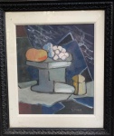 Georges Braque - O.S.E. Assinado no C.I.D. Obra med. 46x38cm. Todas as obras estrangeiras são vendidas na categoria Atribuído.