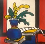 Fernand Léger - O.S.T. Assinado no Inferior direito . Obra med. 50 x 50 cm. . Todas as obras estrangeiras são vendidas na categoria Atribuído.