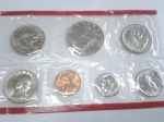 Conjunto de 07 moedas FC dos EUA 1980
