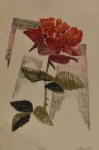 Antunes, 1986, `Rosa`, gravura 149/200 -med. 33x23cm
