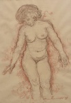 Plínio Benhardt, Desenho, 1998,  - med. 60x46cm