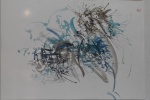 Gaby Benedict, aquarela, `Grilos`, 2013  -med. 32x27cm