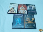 Lote composto de 5 dvds originais, composto de Diário da Princesa 2, O mistério da libélula, etc.