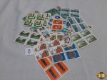 Lote de diversos selos para colecionador.