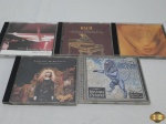 Lote de 5 CD's Originais. Composto por títulos nacionais e internacionais tais como: The Rolling Stones, Loreena McKennitt, etc.