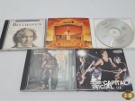 Lote de 5 CD's Originais. Composto por títulos nacionais e internacionais tais como: Capital Inicial, Beethoven, etc.