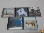 Lote de 5 CD's Originais. Composto por títulos nacionais e internacionais tais como: The Rolling Stones, Marisa Monte, etc.